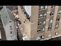 Construction worker hurt after facade collapse