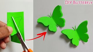 How To Make Paper Butterfly Easy | Butterfly Making With Paper | DIY Craft