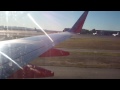 southwest airlines boeing 737 700 landing into burbank airport