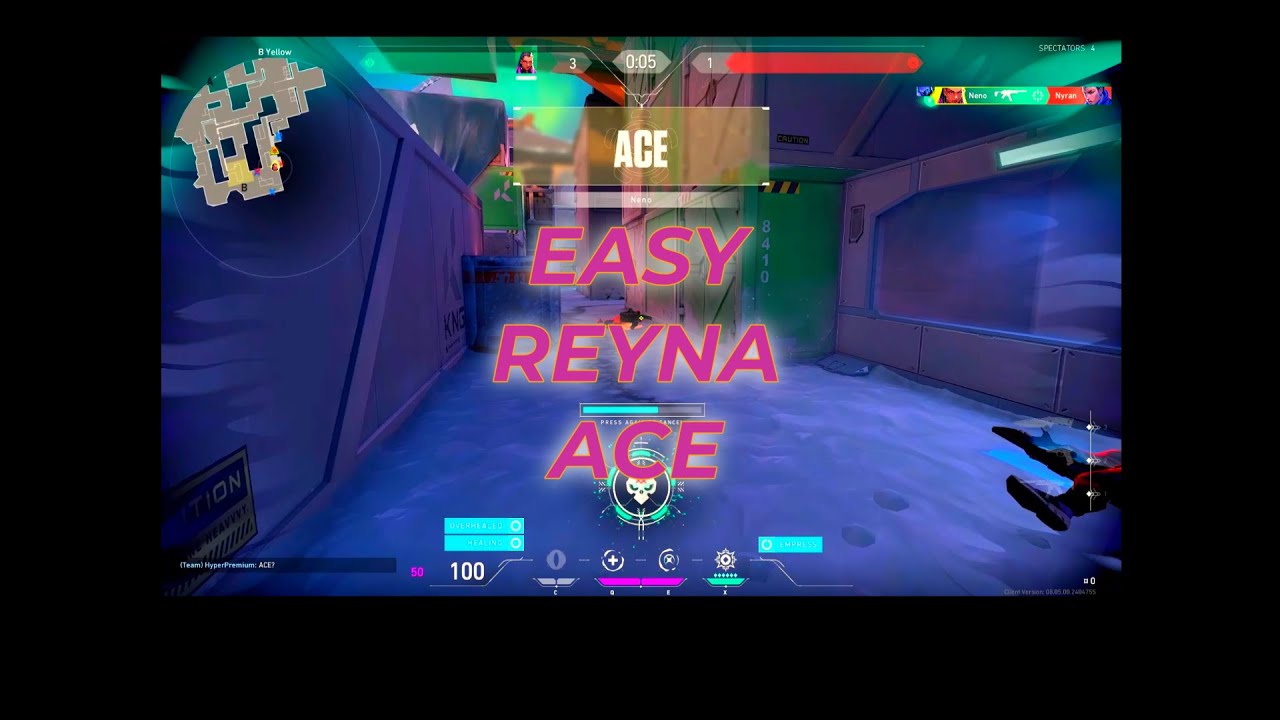 Reyna Ace Valorant Youtube
