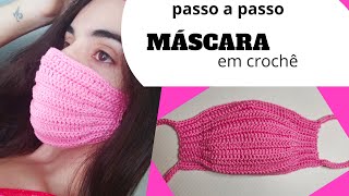 MÁSCARA EM CROCHÊ - MUITO FÁCIL