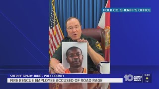 Pasco County firefighter arrested for pulling gun during road rage incident