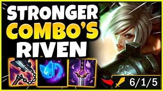 THIS RIVEN BUILD MAKES EVERY COMBO STRONGER 😈 S11 RIVEN TOP GAMEPLAY (Season 11 Riven Guide)