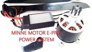 Minne Motor E-PPG Electric Paramotor Power system assembly