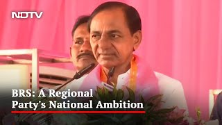 KCR Vows To Form Government For Farmers' Welfare In Maharashtra