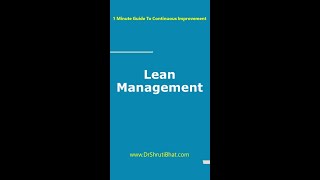 Lean Management | What is Lean Management? | How to implement Lean Management?