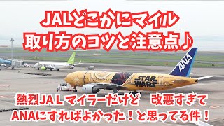 【JALどこかにマイル】取り方のコツと注意点＆JALマイラーだけど、ANAマイラーにすればよかった！と思ってる件！