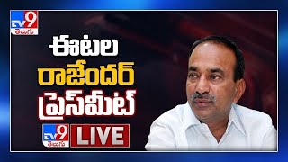 BJP Etela Rajender Press Meet LIVE - TV9