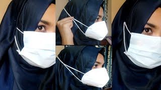 3 Different Easy Hijab Style With Mask || How to wear mask with hijab || Hijabi Star