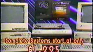 1987 Software City Leading Edge Model D PC commercial