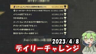 【シーズン12】4/8のデイリーチャレンジ【Fallout76/フォールアウト76】