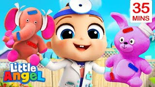 Doctor Knows Best | Doctor Checkup Song | + More Little Angel Kids Songs & Nursery Rhymes