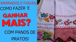 O segredo dos barrados artesanais: Aumente seus lucros com panos de pratos!