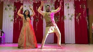 sauda khara khara dance | Good Newz | ankhiyon se goli maare | best Wedding dance performance couple