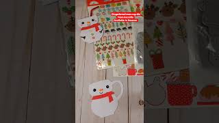 snowman embellishments  using kscrafts die https://amzn.to/3hcd0nR #christmas #dinner #chocolate