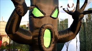 Giant Sized LED Scary Tree Inflatable Airblown unboxing