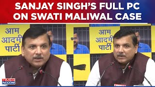 Sanjay Singh Answers Questions On Swati Maliwal Case, Says 'Kejriwal's PA Misbehaved With Maliwal'