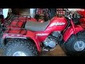 1986 Honda Big Red 250ES ATC - Gas Tank Swap