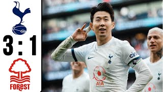 Tottenham vs Nottingham Forest 3-1 HIGHLIGHTS | Son Heung-min vs Nottingham 2024