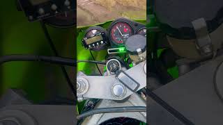 ZXR400 レーサー　始動動画①