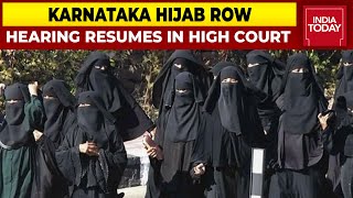 Karnataka Hijab Row: Hearing In HC Resumes, Petitioner Says Muslim Girls Were Forced To Remove Hijab