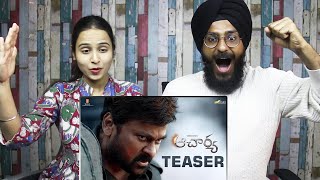 Acharya Teaser Reaction | Megastar Chiranjeevi | Koratala Siva | Niranjan Reddy | Ram Charan