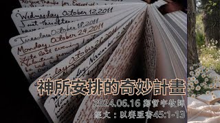 20240616嘉義博愛教會-華語禮拜-神所安排的奇妙計畫-鄭哲宇牧師