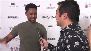 Araya Mengesha Carpet Interview for Defund | HollyShorts Film Festival 2022