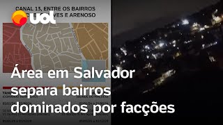 Comando Vermelho x BDM: Facções disputam área em Salvador que separa territórios do tráfico