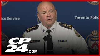 Toronto police provide update on safety and security in the city