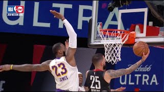LeBron James Has Another Block Party Against Rockets | Game 3