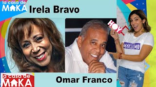 Irela Bravo y Omar Franco hoy en #LaCasaDeMaka.Una noche divertida, llena de sorpresas y anécdotas.