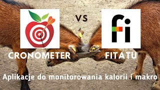 Aplikacje do monitorowania kalorii i makro, Cronometer vs Fitatu