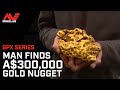 Gold Nugget Find Worth AUD $300,000 | Minelab GPX Series detector