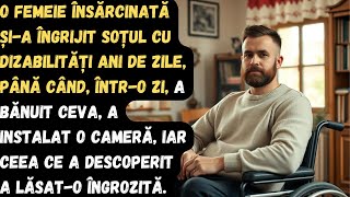 O femeie însărcinată și a îngrijit soțul cu dizabilități ani de zile, până când într o zi a bănuit..