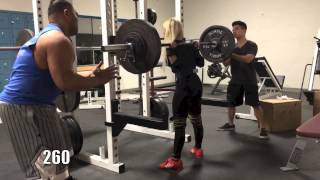 260lb Squat (wrapped)