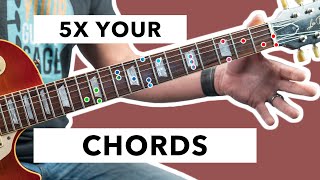 5x Your Chords with the CAGED System - in Under 10 minutes!