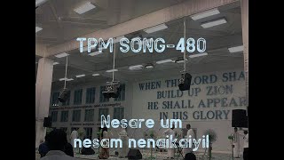 TPM SONG tamil 480 | nesare um nesam nenaikaiyil| tamil | with lyrics (English\u0026Tamil)