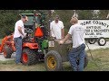 Dyno Test!  PTO Horsepower Comparison - Kubota BX2680 vs. Deere 1025R Round #5 of 8