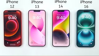 iPhone 16 vs 14 vs 13 vs 12 - ULTIMATE SPEED TEST 🥵