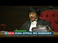 It's not a great day for former president, Jacob Zuma