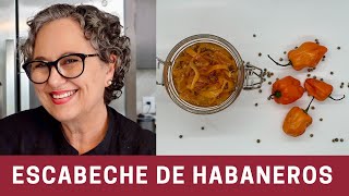 Como Hacer Chile Habanero  en Vinagre | The Frugal Chef