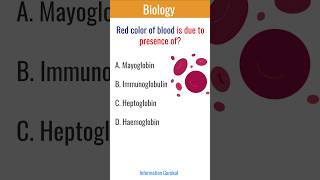 Biology MCQs | Science MCQs | SSC and Competitive exams | #shortsvideo #scincegk #ytshorts #gk #ssc