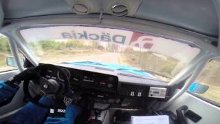 Onboard Volvo 240 rally car - Tim Liljegren