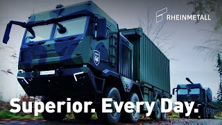 Rheinmetall – HX3 tactical truck series