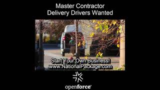 Master Contractor Delivery Drivers Wanted