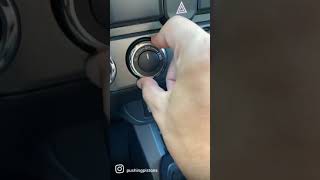 Tacoma TRD Off Road Controls