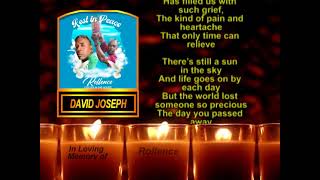 David Joseph ~ Memorial