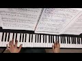 Waltz in A Minor by Chopin. Slow tempo