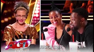 Dwyane Wade: This "Horny Lazy Crazy" Woman Is My Wife Spirit Animal! | America's Got Talent 2019